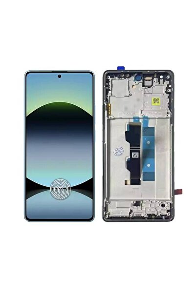 Xiaomi Γνήσια Οθόνη Και Μηχανισμός Αφής Με Πλαίσιο Redmi Note 14S Black (Serv...