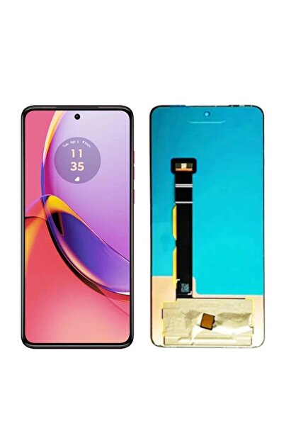 OEM Οθόνη Oled Και Μηχανισμός Αφής Motorola Moto G84 5G XT2347 Μαύρο