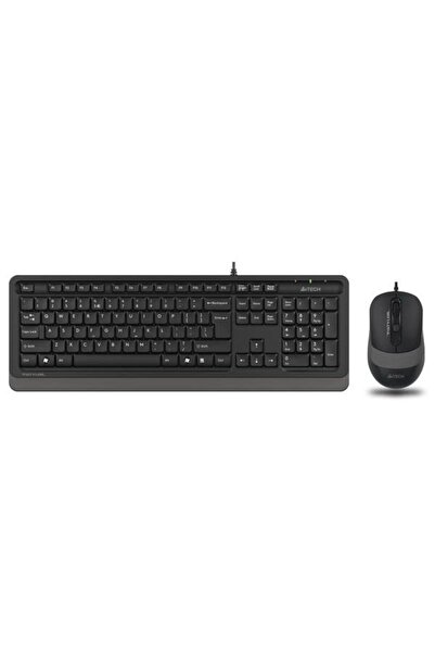 Generic Brand Kit tastatura mouse A4Tech Fstyler F1010 gri cu fir