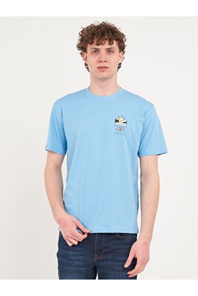 Kenvelo - Tricou barbat cu maneca scurta si imprimeu