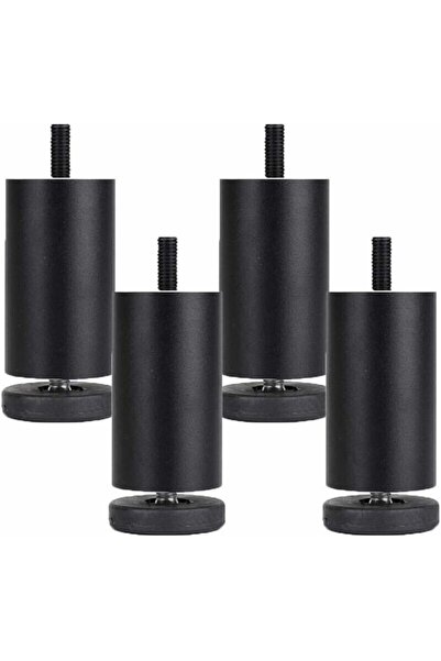 STARSTAR A set of 4 adjustable aluminum alloy furniture legs – 10cm height – ...