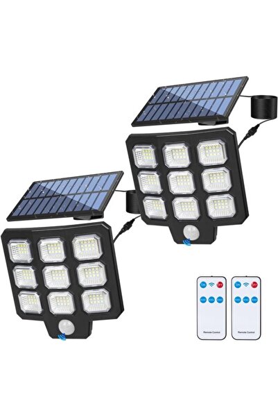 STARSTAR 108 LED 3-Mode Solar Outdoor Floodlight, IP65 Waterproof Motion Sens...