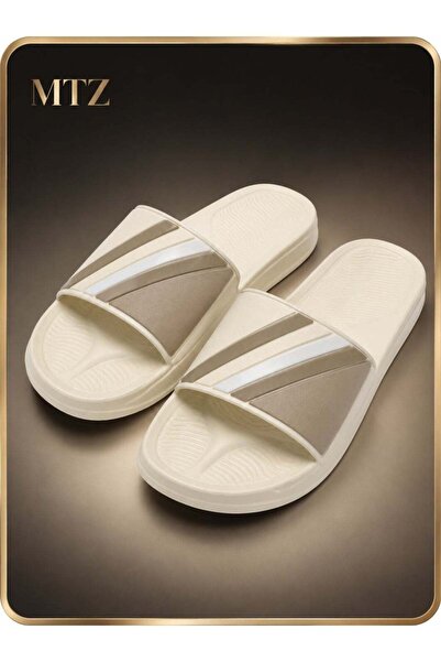 Generic MTZ Men's Slide Sandals, Comfortable Thick Sole Non-Slip Slippers wit...