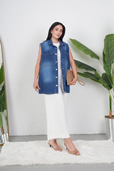 KEJAN TEKSTİL Kejan Denim Vest