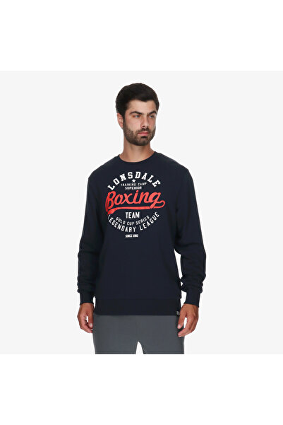 LONSDALE Bluză sport cu guler rotund "