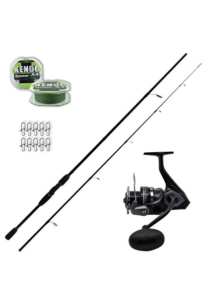 Okuma Wave Power 3000 - Remixon Double Black 270cm Spin Olta Seti