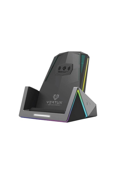 VERTUX Vertucharge-QI 15W Pro Gaming Wireless Charging Station