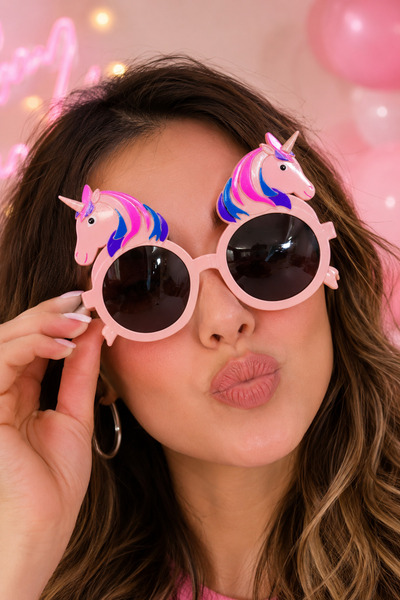 Cansüs Can Süs Unicorn Doğum Günü Gözlüğü