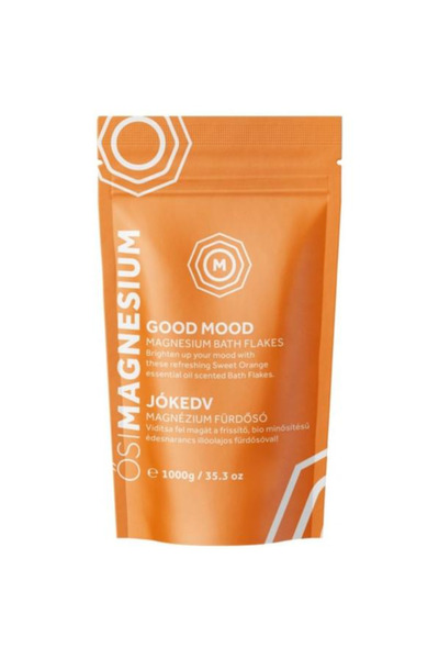 OsiMagnesium Fulgi de Baie cu Magneziu si Mandarina - Good Mood Magnesium Bat...