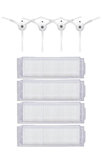 LİN GRUP Set de 8 piese de schimb compatibile cu aspiratorul robot Xiaomi Vac...
