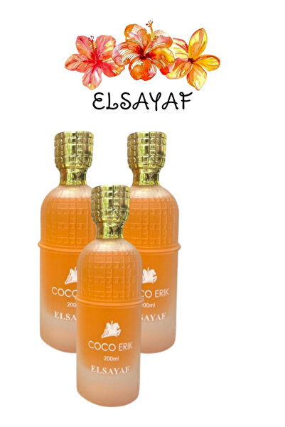 ELSAYAF 3 قطع عطر كوكو إيريك 200 مل