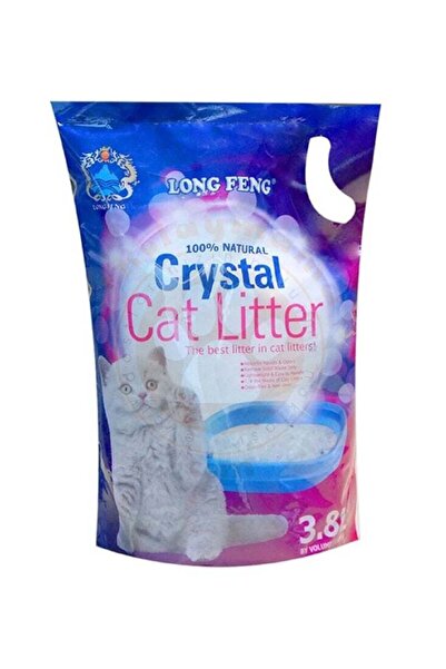 Long Feng Crystal Cat Litter Lavender Scent 3.8 L