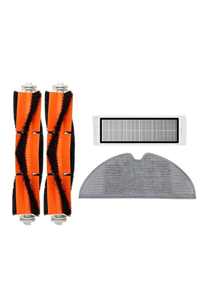 LİN GRUP Set de 4 piese de schimb compatibile cu aspiratorul robot Xiaomi Vac...