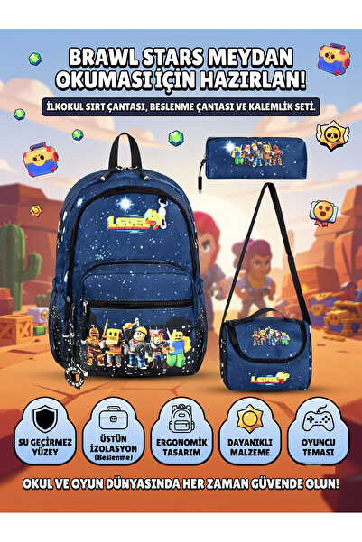 Shopiolog حقيبة ظهر مدرسية للبنين في المرحلة الابتدائية مقاومة للماء مع حافظة...