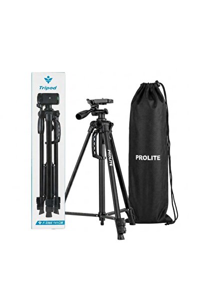 Prolite Orjinal 141 cm Tripod Dslr Telefon Gopro Teleskop Telefon Projeksiyon...