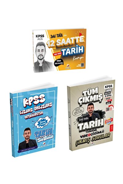 Dizgi Kitap 2026 KPSS Zeki Tuğa ile Tamamı Video Anlatımlı 12 Saatte Tarih Te...