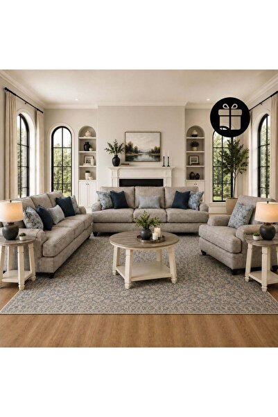 Ashley Furniture طقم أريكة تايت-روب مورين مع طقم طاولة عرضي مجاني (3/قطعة)