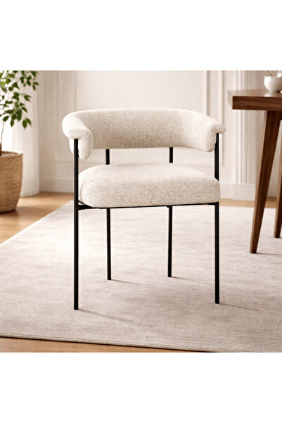 Roots Furniture كرسي طعام سبارتان رمادي اللون