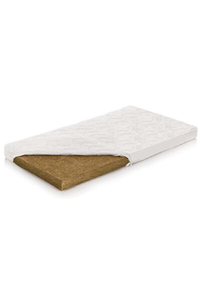 Beberoyal Saltea integrală din cocos 120 x 60 x 12 cm cu husă detașabilă, Beb...