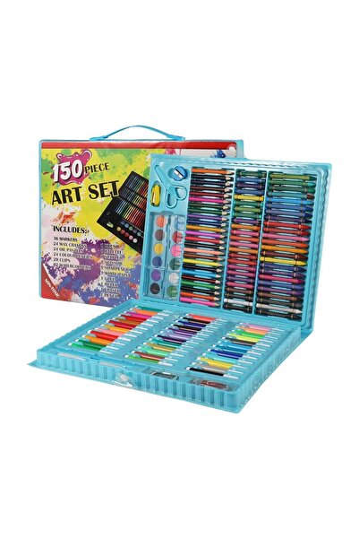 Zen Store 150 Pieces Kids Art & Craft Kit | Portable Drawing & Coloring Set w...