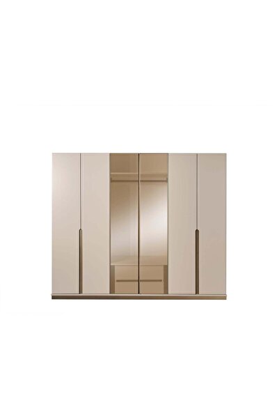 Veni Home Zen Yatak Odası Dolabı - 6 Kapılı