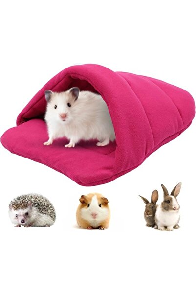 STARSTAR Guinea Pig Hamster Bed Sleeping Bag Cave Nest Pillow Soft Warm Slipp...