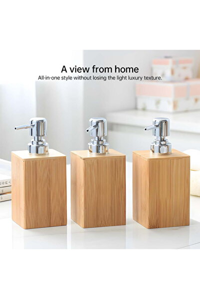 STARSTAR 220ml refillable soap dispenser w/plastic pump, For kitchens & bathr...
