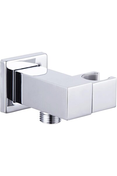 STARSTAR Simple elbow wall mount connector, with shower head bracket, brass r...
