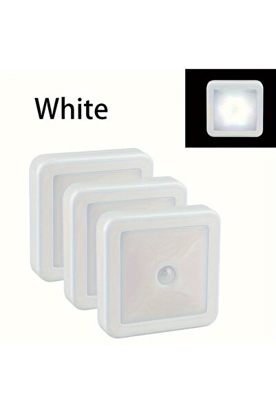 STARSTAR 3-pack motion-sensing LED nightlights, for bathrooms, bedside tables...