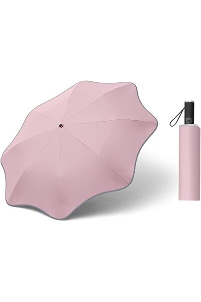 STARSTAR Rounded corner puncture-resistant umbrella with reflective strips, l...