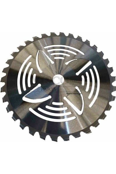 VISCO Parts DITH-021 Λεπίδα Θαμνοκοπτικού 255 χιλιοστά 40 Δόντια