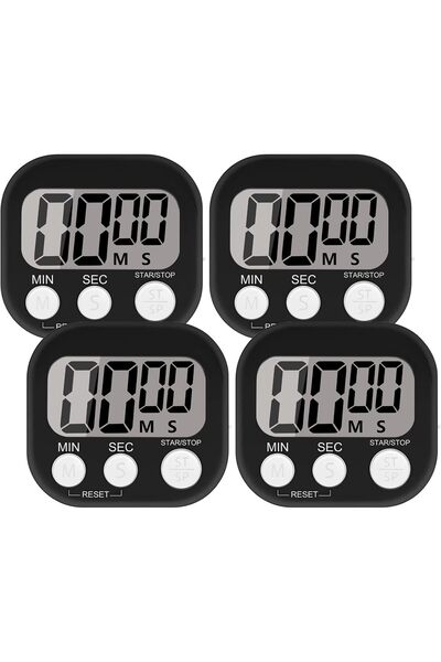 STARSTAR Four-cell high-volume alarm clock kitchen timer, magnetic timer, wit...
