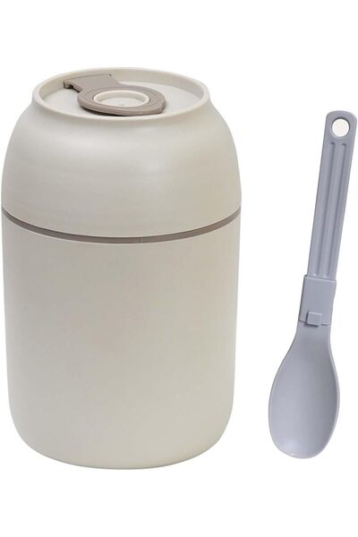 STARSTAR Food Insulated Container, Cereal Cup with Spoon (450ml Stainless Ste...