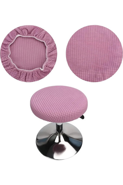 Morvena Picks Husă pentru taburet rotund, cu diametrul de 30-40 cm, elastică,...