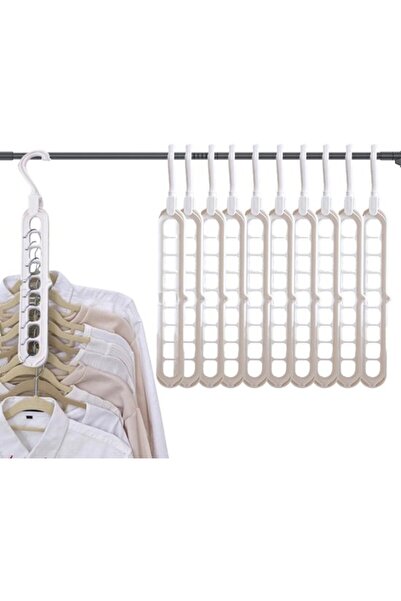STARSTAR 9-in-1 Clothes Hanger - Space-Saving - 360 Degree Rotatable - Magic ...
