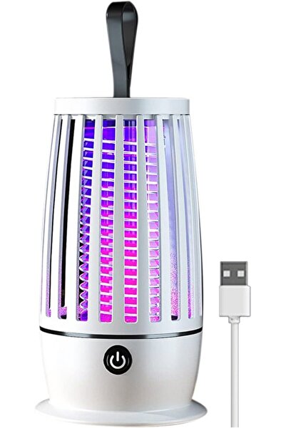 Morvena Picks Lampă capcană USB suspendabilă pentru insecte, cu lumină de noa...