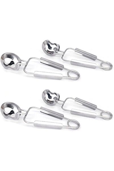 STARSTAR 4 Stainless Steel Snail Clip Set for Kitchen Use