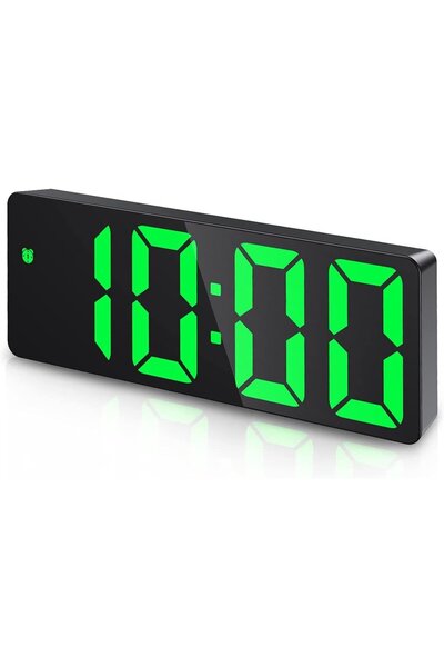 STARSTAR Travel Digital Alarm Clock with LED Temperature Display, Adjustable ...