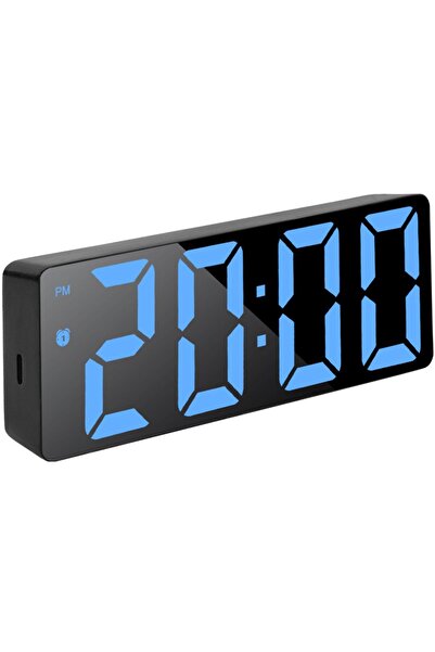 STARSTAR Children Alarm Clock Digital Clock LED Digital Alarm No Tick-Tock Sn...