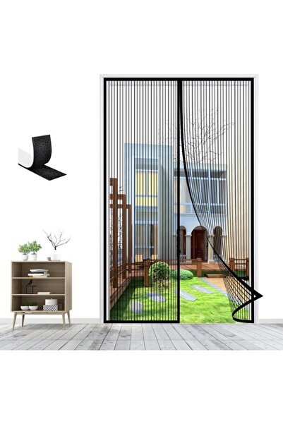 STARSTAR Fly curtain - Magnetic screen door 100x220cm – Very dense mesh, auto...