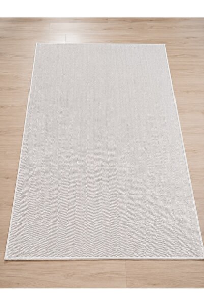 jut sisal Leke Tutmaz Yıkanabilir Salon Mutfak Koridor Sisal Halı Beyaz