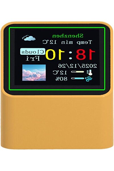 STARSTAR Smart Weather Clock - Digital Clock - Home Use - Real-time Weather U...