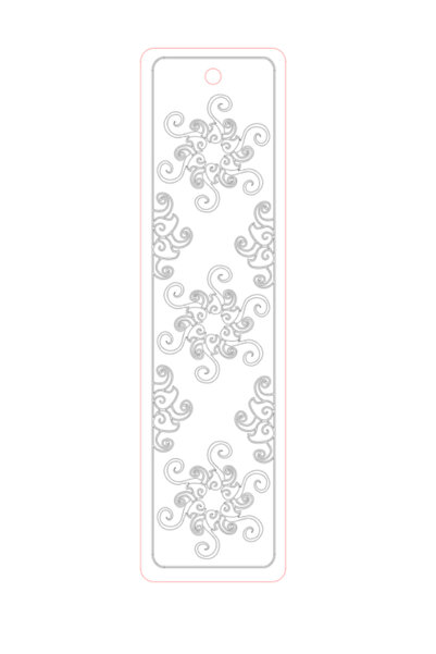 Gabcom Bookmark14 изработен от естествено дърво, естествен цвят, 20 x 5 см, л...