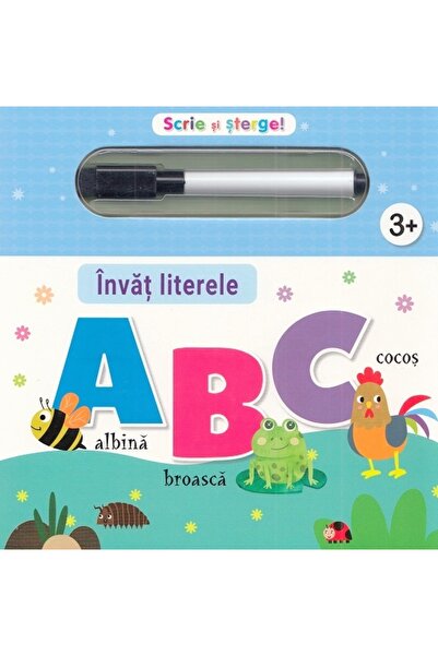 Prut Scrie si sterge! Invat literele ABC