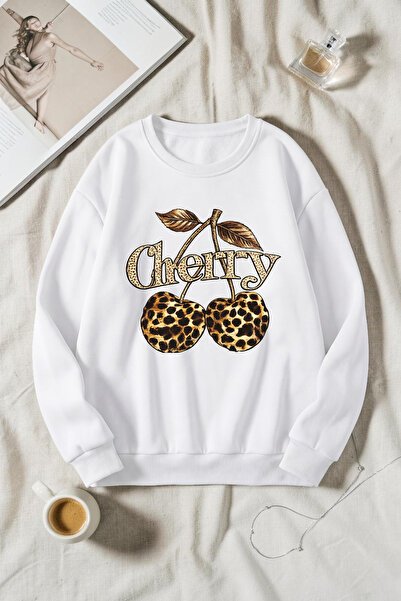uyguntarz Unisex Printed Crew Neck Sweatshirt