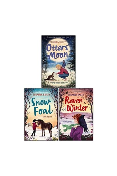 Generic (Unbranded) Susanna Bailey 3 Books Collection Set (Otters' Moon, Snow...