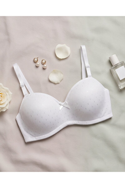 BEST BRA Lotus Desteksiz Toparlayıcı Balensiz Sütyen – Beyaz