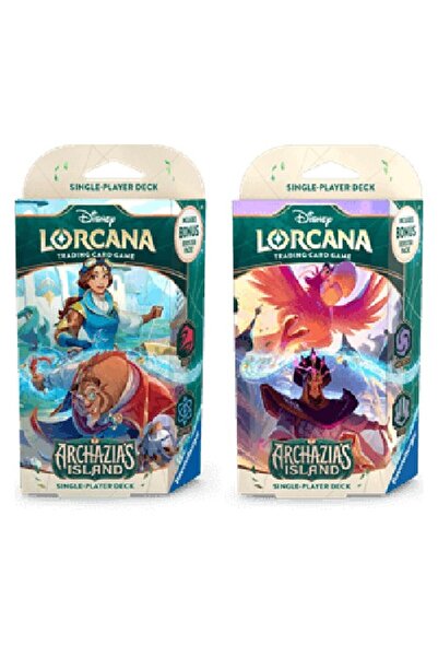 Disney Lorcana Insula Archazias: 2 Seturi de pachete de început