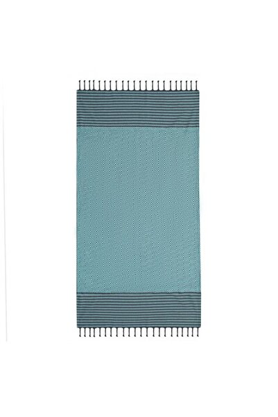 BAMI NETWORK Prosop Hamam Verde Menta Bumbac 180x100cm Plaja