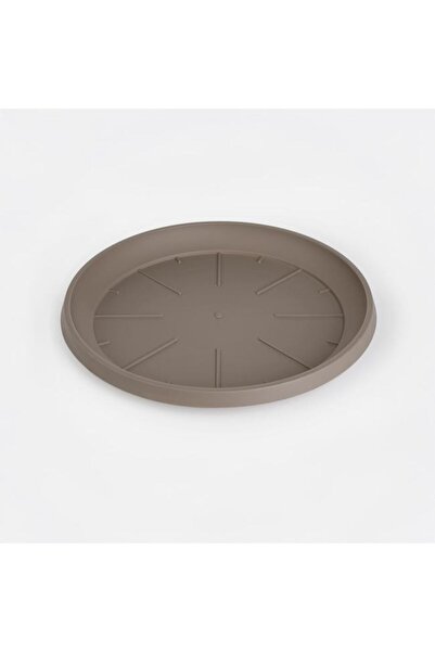 BAMI NETWORK Farfurie pentru ghiveci flori plastic mocca 20.1x2.5cm